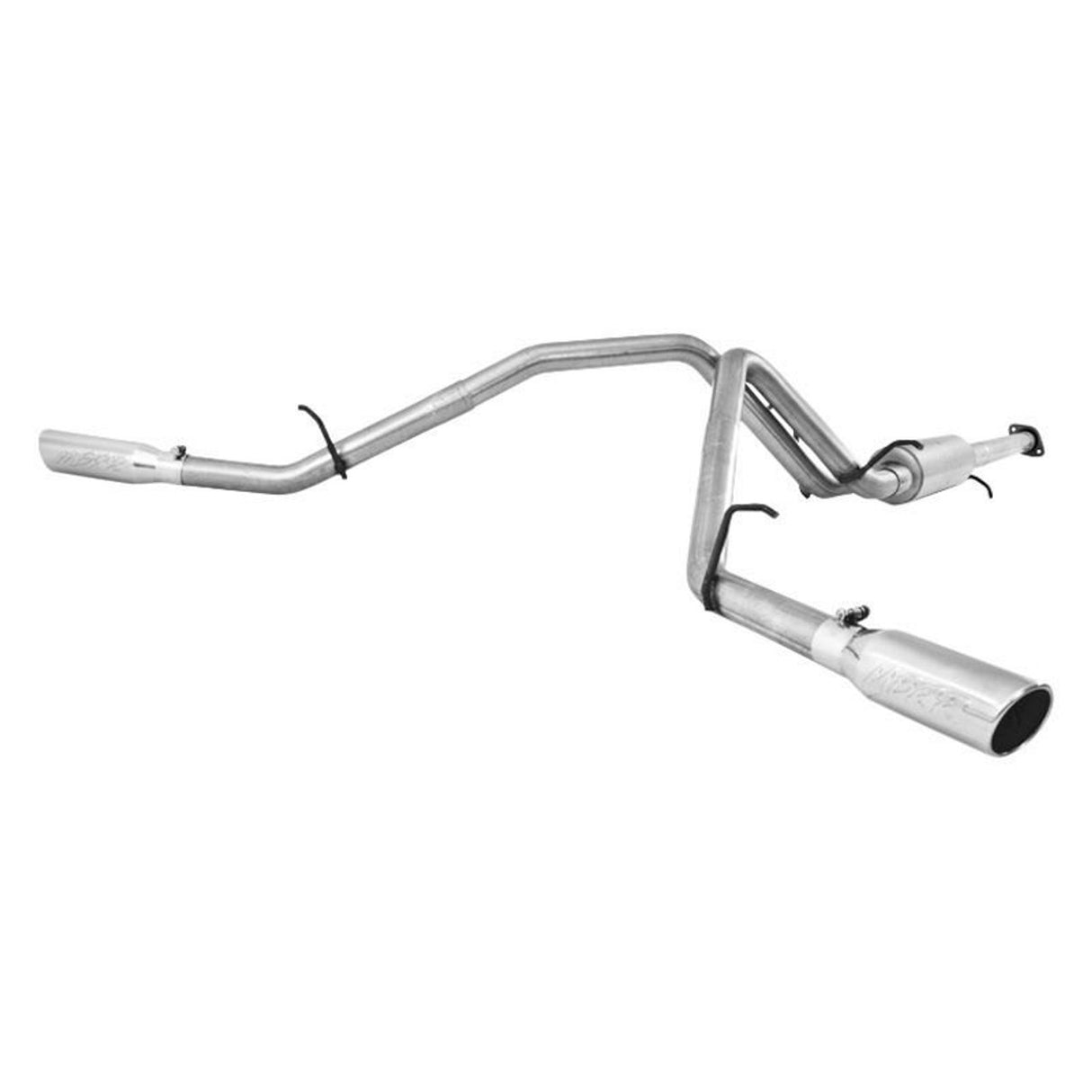 2.5" Cat-Back Dual Exhaust Chevy Silverado / GMC Sierra 1500 4.8/5.3L/6.0L 07-08