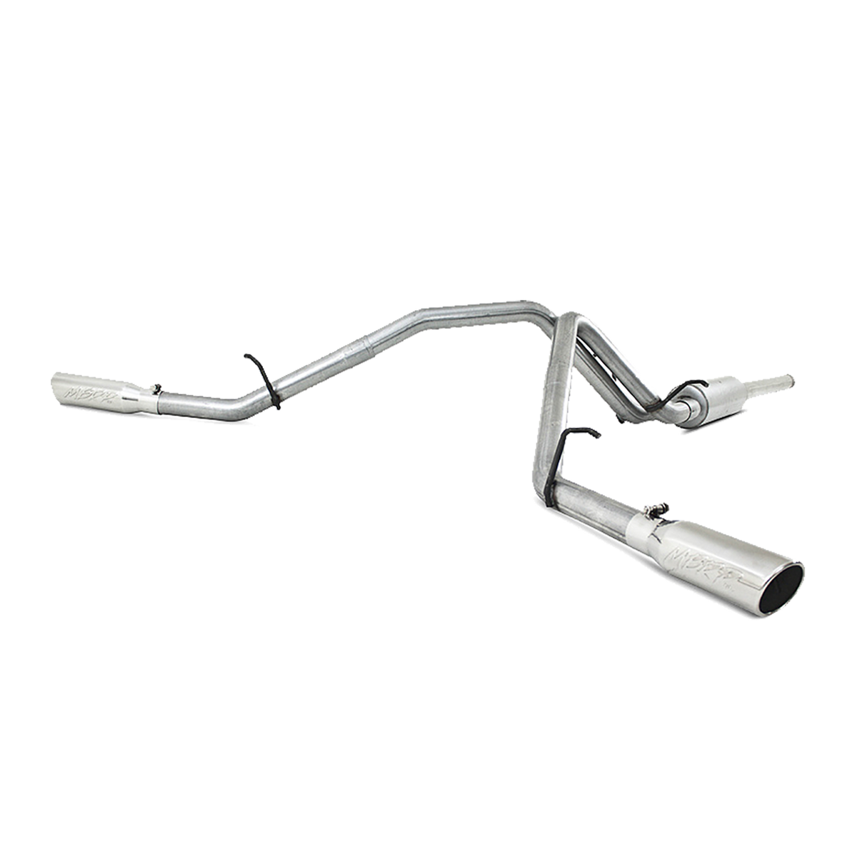 2.5" Cat-Back Dual Exhaust Chevy Silverado / GMC Sierra 1500 4.8/5.3/6.0L  09-13