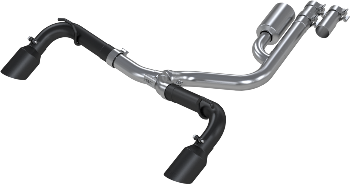 2.5" Resonator-Back Dual Exhaust Ford Bronco Sport 1.5L/2.0L EcoBoost 21-24