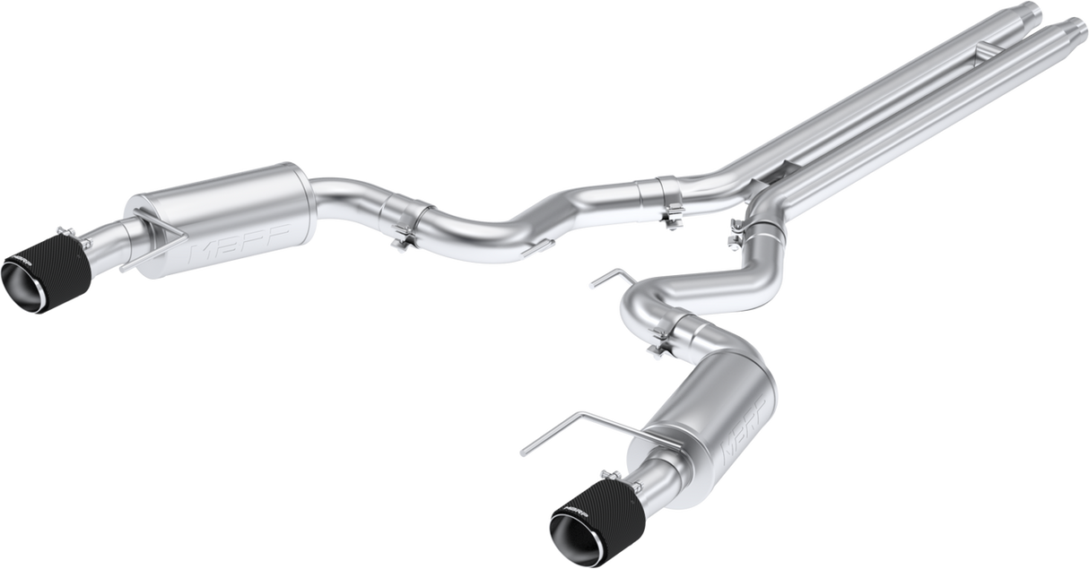 3" Cat-Back Dual Exhaust Ford Mustang GT S650 5.0L 2024