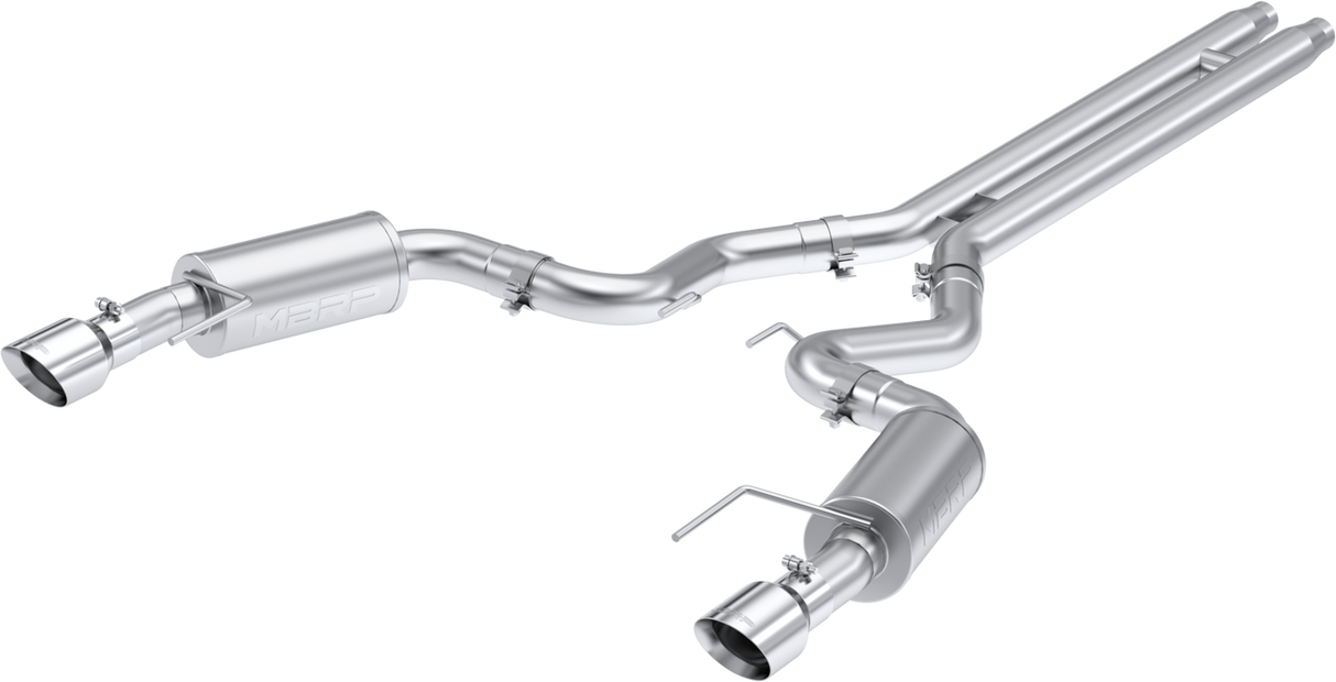 3" Cat-Back Dual Exhaust Ford Mustang GT S650 5.0L 2024