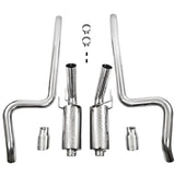 3" Cat Back Dual Exhaust Ford Mustang GT/Shelby GT500  4.6/5.4L 05-10