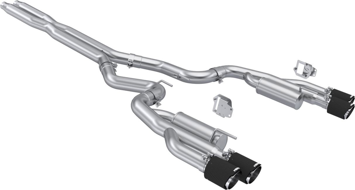 3" Cat-Back Dual Exhaust Ford Mustang GT 5.0L 2024